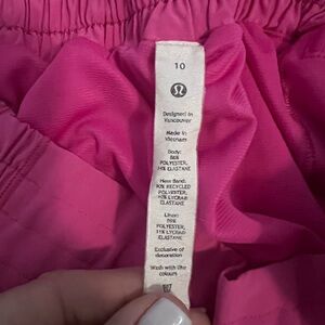 lululemon athletica Pink Athletic Shorts